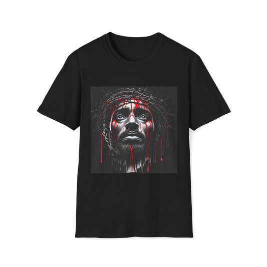 Jesus Crown of Thorns Graphic Tee — 'It Used to Kill Me... Now I'm Killing It' Street Art T-Shirt