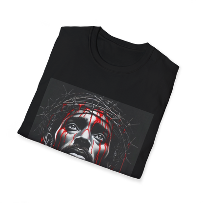 Jesus Crown of Thorns Graphic Tee — 'It Used to Kill Me... Now I'm Killing It' Street Art T-Shirt
