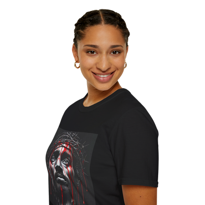 Jesus Crown of Thorns Graphic Tee — 'It Used to Kill Me... Now I'm Killing It' Street Art T-Shirt