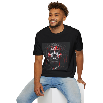 Jesus Crown of Thorns Graphic Tee — 'It Used to Kill Me... Now I'm Killing It' Street Art T-Shirt